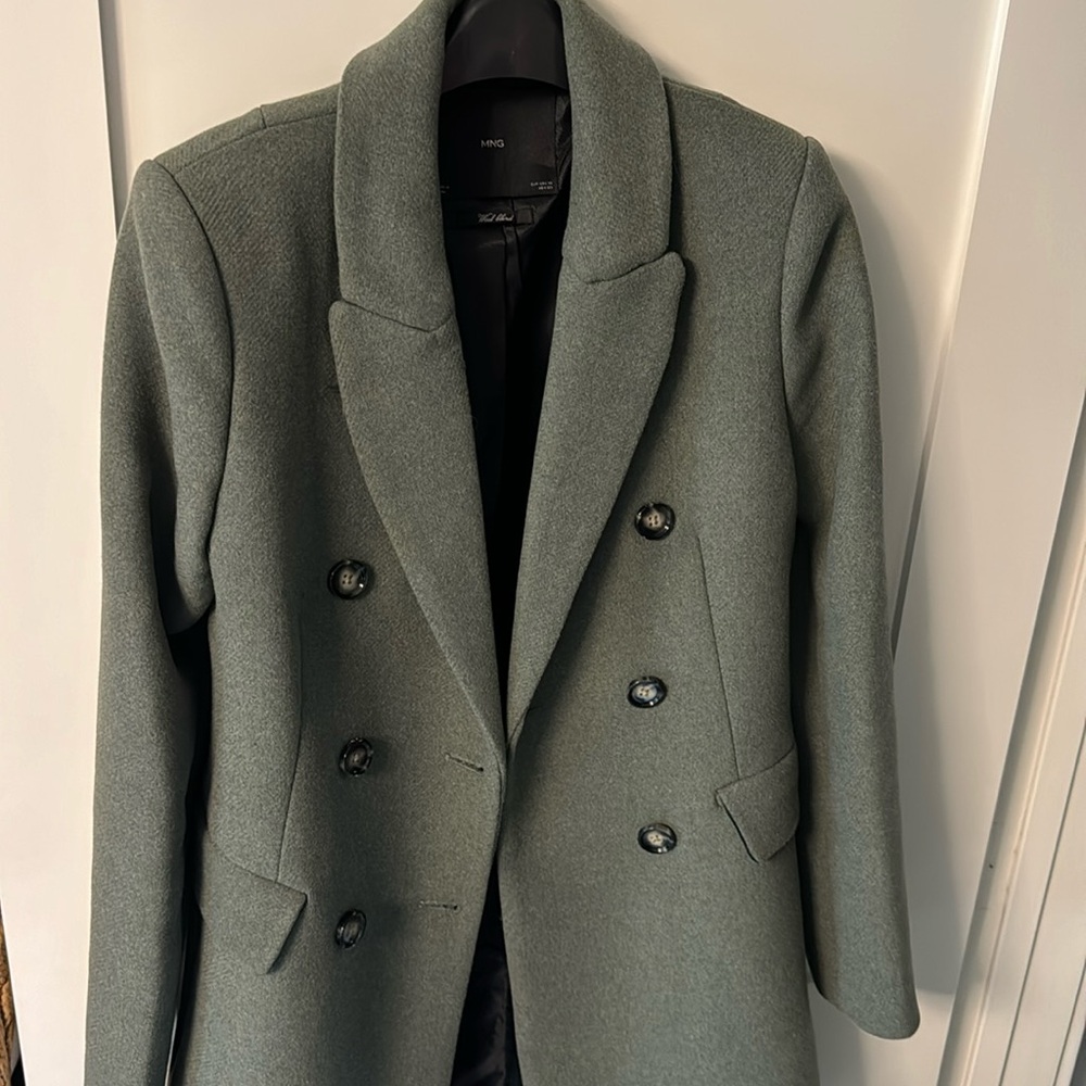 Mango Double Breasted Coat